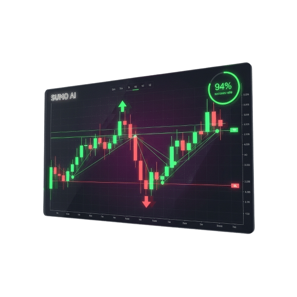 Sumo AI chart with high-confidence signal