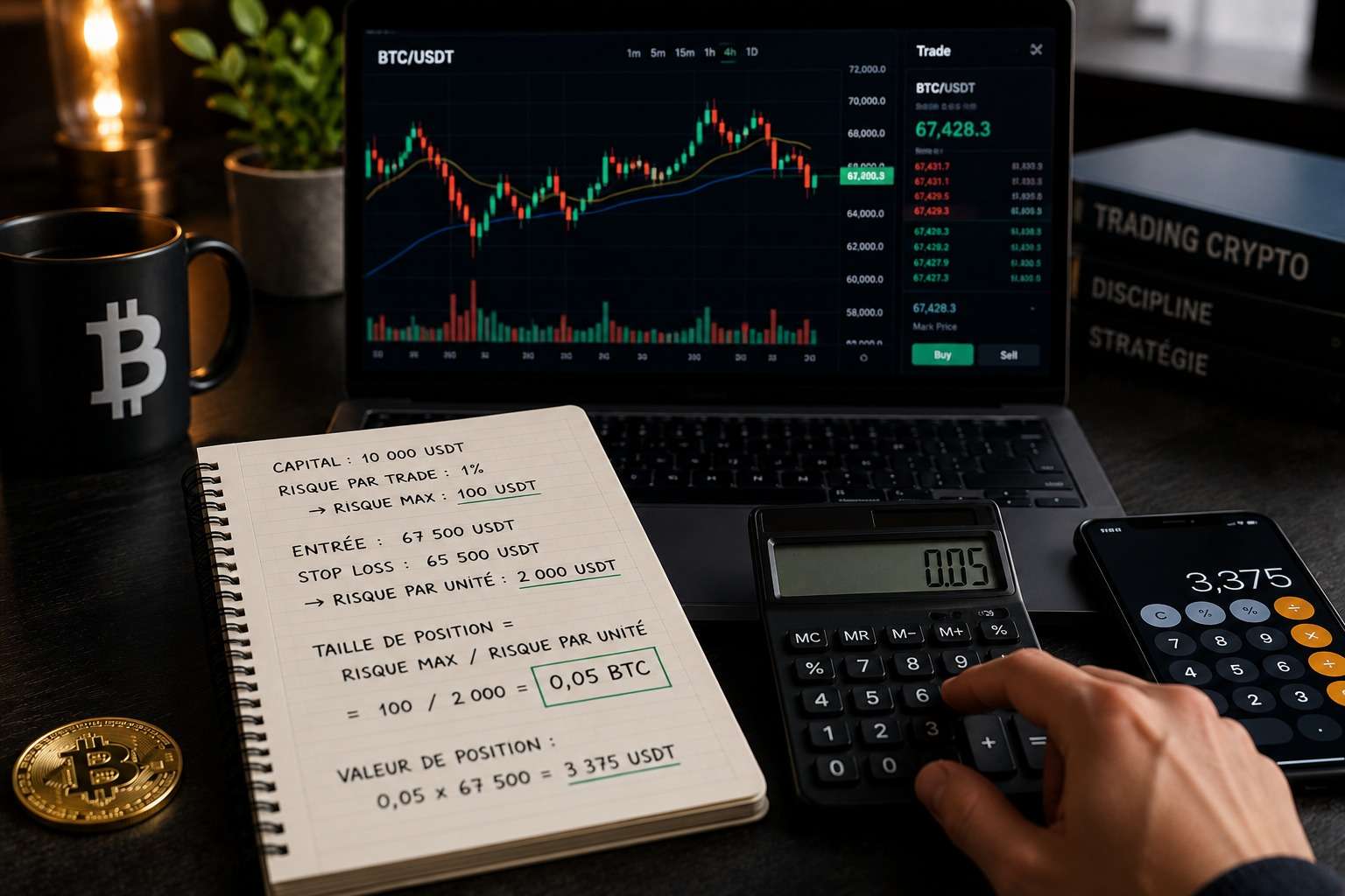 omment calculer sa taille de position en trading crypto